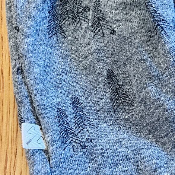 Childhoods Trees On Heather Gray Gusset Pants - Picture 4 of 10